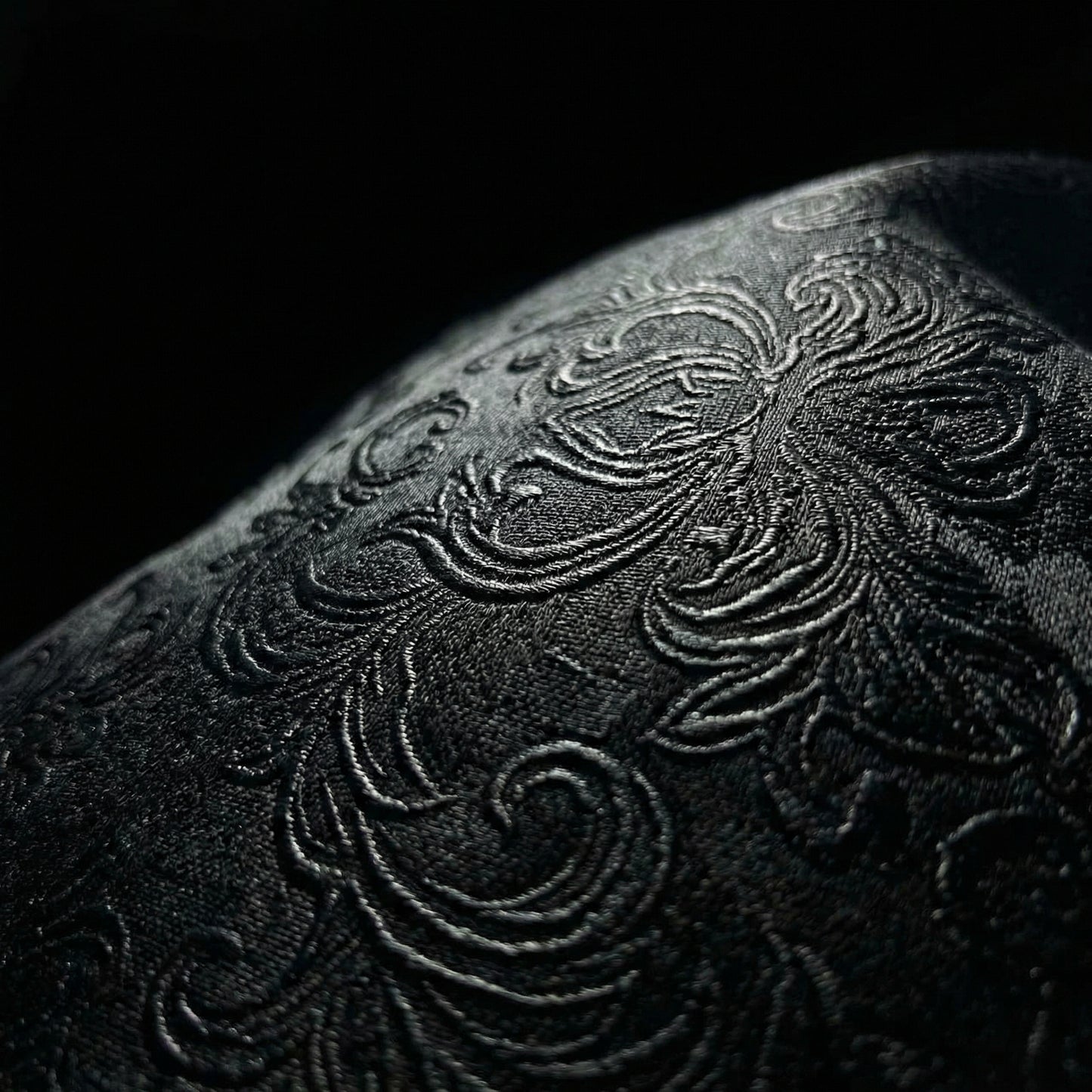 Contrast Lace Panel Jacket – Black