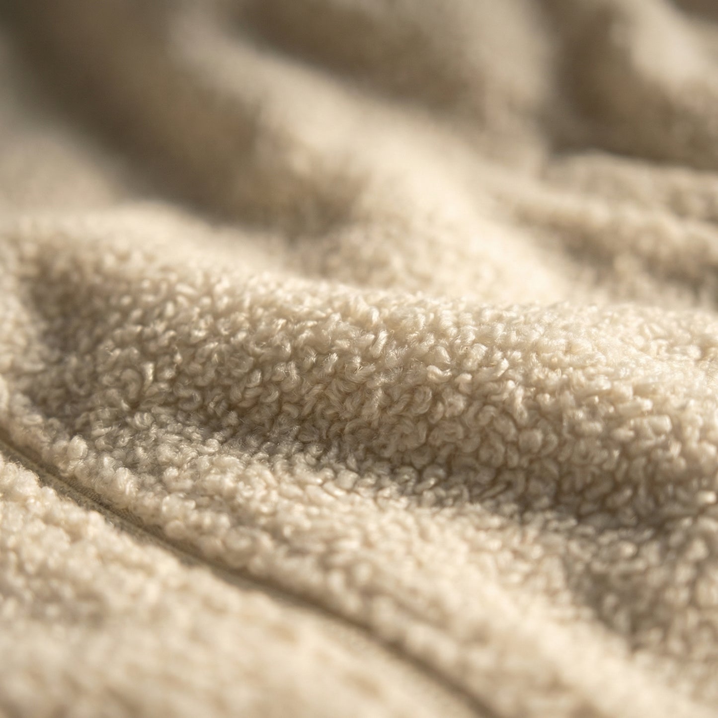 Textured Open Jacket – Ivory